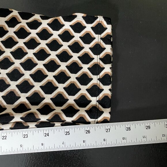 Chicos Travelers Ankle Pants 1 Pull On Slinky Wrinkle Free Moroccan Tile Resort - Picture 11 of 11